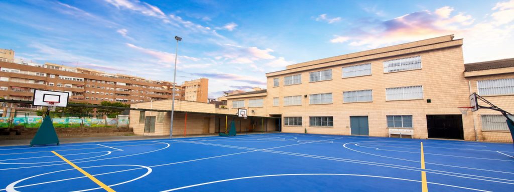 Pati del CEIP Lluís Braille